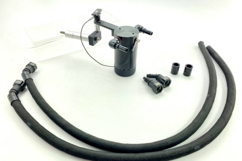 UPR Products 2005-2013 Chevrolet Corvette Billet Fender Mount SC Oil Catch Can LS2 / LS3 / LS7 / Z06