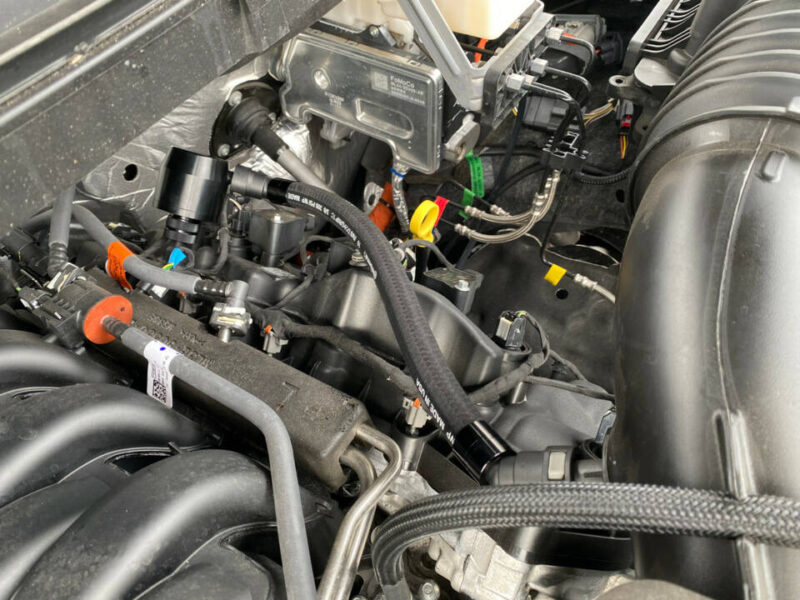 UPR Products 2021-2024 Ford F-150 5.0 Single Valve Oil Catch Can Separator Plug N Play ( Fits Whipple Supercharger) - Image 3