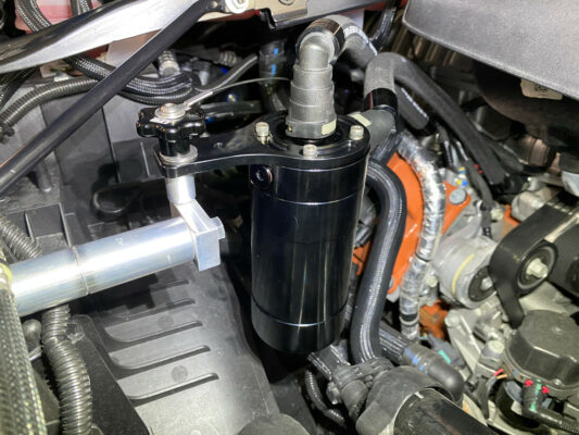UPR Products 2021-2023 RAM TRX Fender Mount Oil Catch Can 6.2L Plug N Play