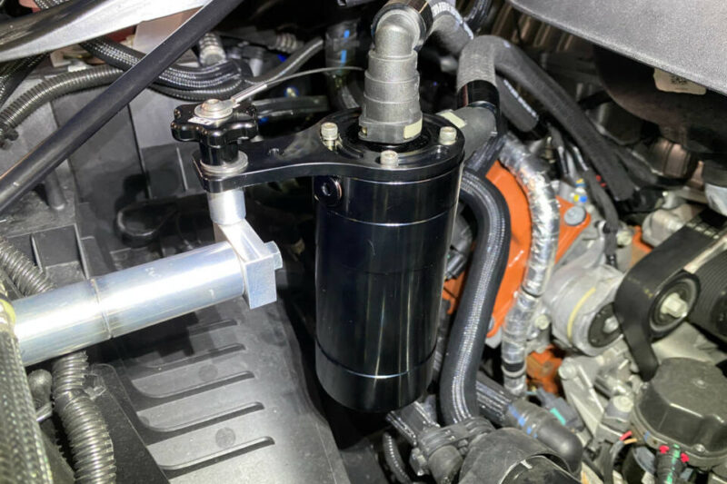 UPR Products 2021-2023 RAM TRX Fender Mount Oil Catch Can 6.2L Plug N Play