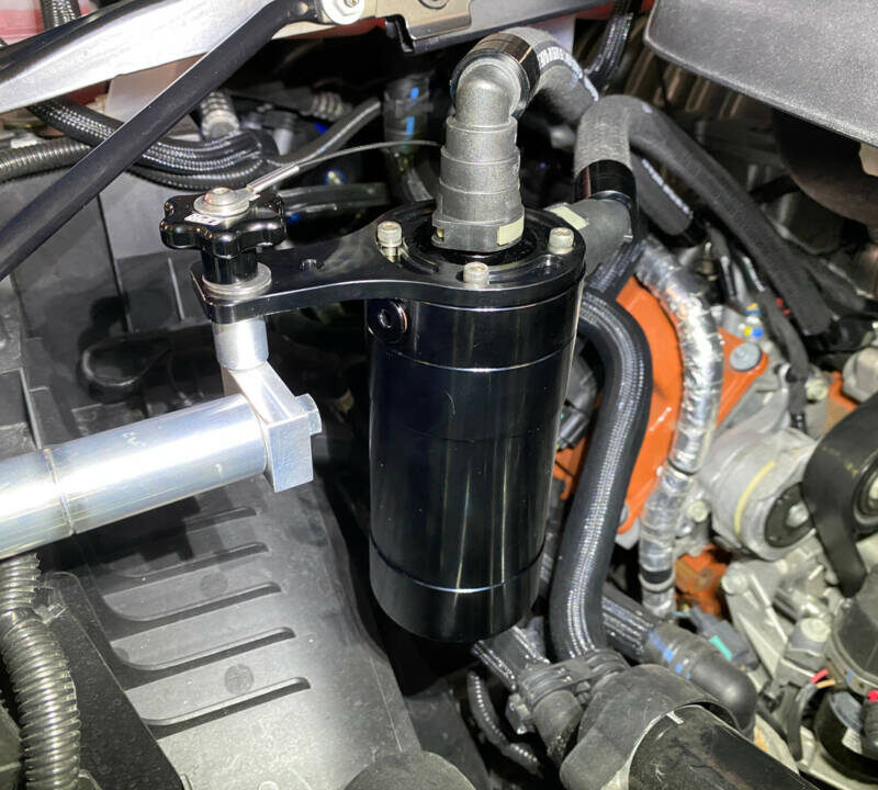 UPR Products 2021-2023 RAM TRX Fender Mount Oil Catch Can 6.2L Plug N Play
