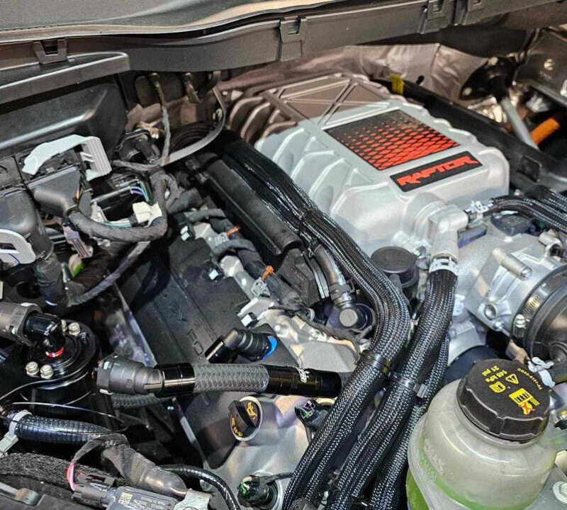 UPR Products 2023-2024 Ford F-150 Raptor R Single Valve Oil Catch Can Separator Plug N Play