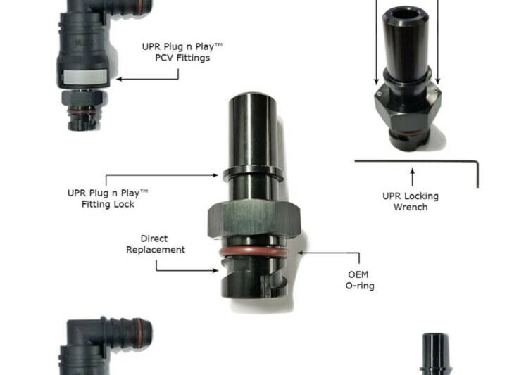 UPR Products 2011-2023 Mustang / F150 / Explorer / Hellcat Plug N Play Non-Adjustable Hi-Flo PCV Valve