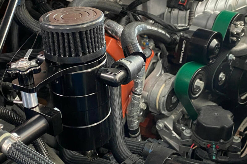 UPR Products 2021-2023 RAM TRX 6.2L Supercharged 5050 Catch Can with Built-In One Way Breather