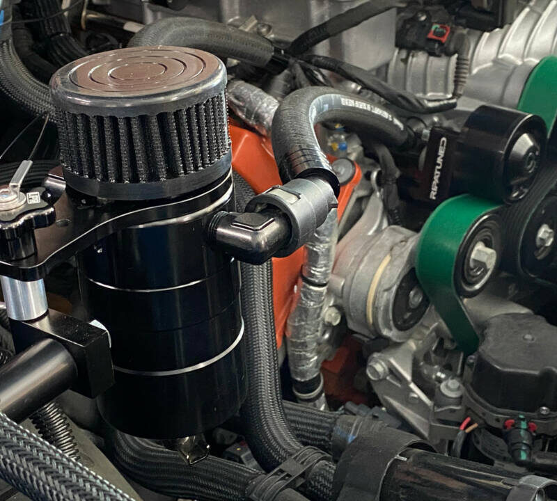 UPR Products 2021-2023 RAM TRX 6.2L Supercharged 5050 Catch Can with Built-In One Way Breather