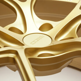 COBB Titan7 T-S5 COBB Edition 18" x 9.5" Cyber Gold Wheels - Set of 4 - Image 4