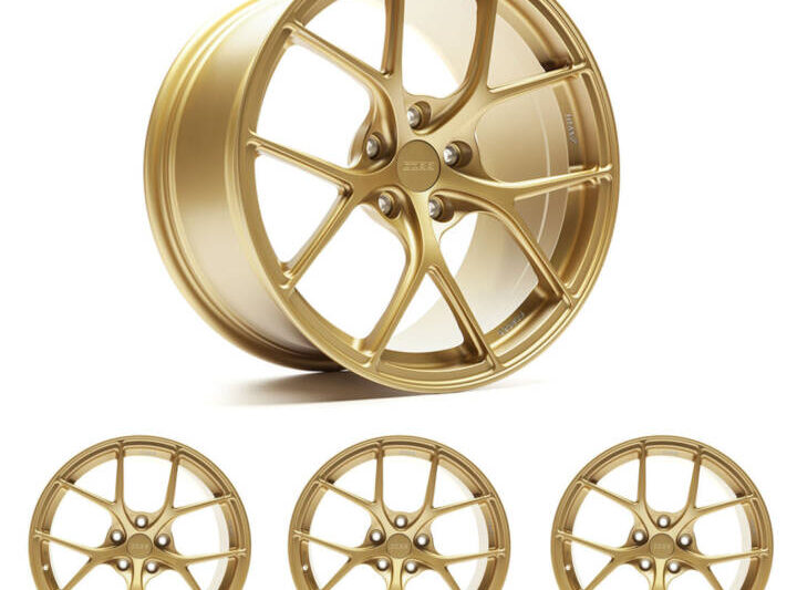 COBB Titan7 T-S5 COBB Edition 18" x 9.5" Cyber Gold Wheels - Set of 4