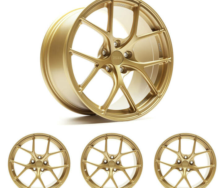 COBB Titan7 T-S5 COBB Edition 18" x 9.5" Cyber Gold Wheels - Set of 4