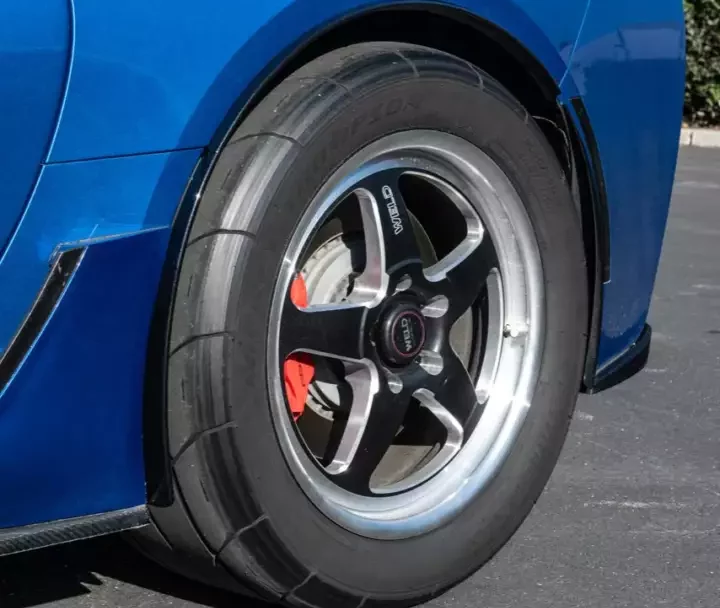 EOS 2014-2019 Chevrolet Corvette C7 Stingray/Z51 Rear Quarter Extensions - Carbon Flash