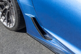 EOS 2014-2019 Chevrolet Corvette C7 Z06 Carbon Fiber Side Panel Scoop Vent Covers - Image 1