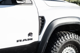 EOS 2019-2024 Ram 1500 TRX Carbon Fiber Side Door Fender Vent Trim - Image 2