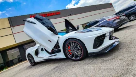 EOS 2020-2024 Chevrolet Corvette C8 Vertical Lambo Style Doors - Image 2