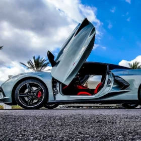 EOS 2020-2024 Chevrolet Corvette C8 Vertical Lambo Style Doors - Image 1