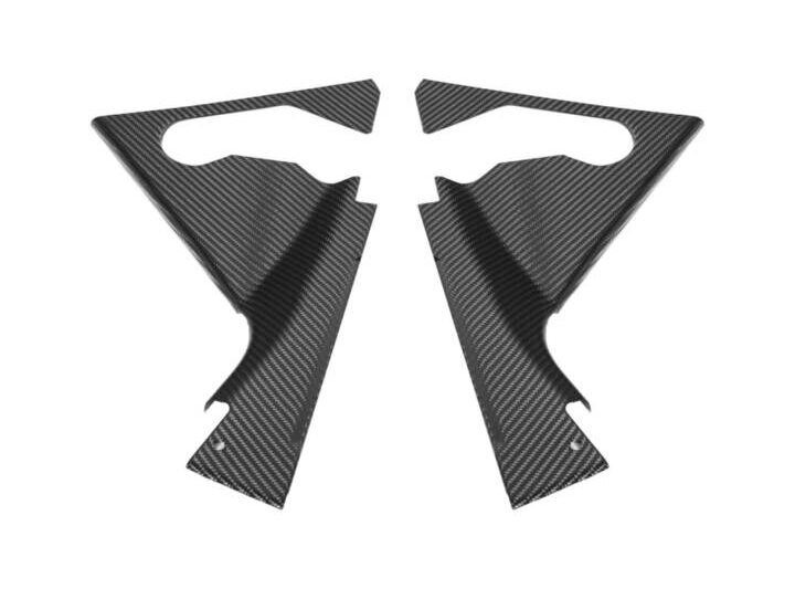 EOS 2020-2024 Chevrolet Corvette C8 Carbon Fiber Engine Bay Corner Vent Cover