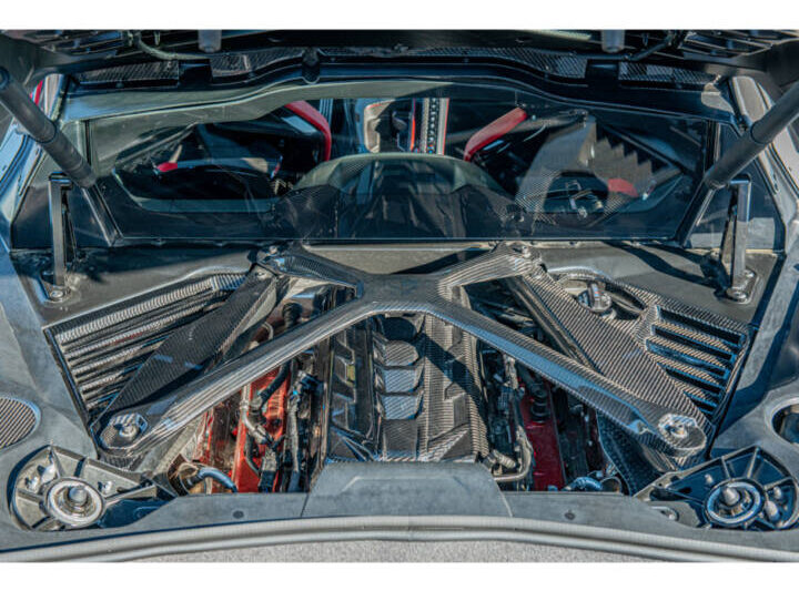 EOS 2020-2024 Chevrolet Corvette C8 Coupe / Z06 Models Carbon Fiber X-Brace