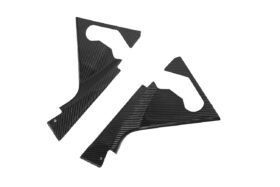 EOS 2020-2024 Chevrolet Corvette C8 Carbon Fiber Engine Bay Corner Vent Cover - Image 3