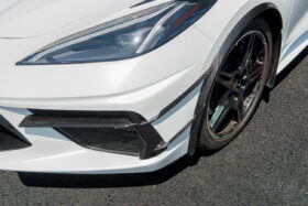 EOS 2020-2024 Chevrolet Corvette C8 Stingray Carbon Fiber Side Canard Dive Planes - image 4