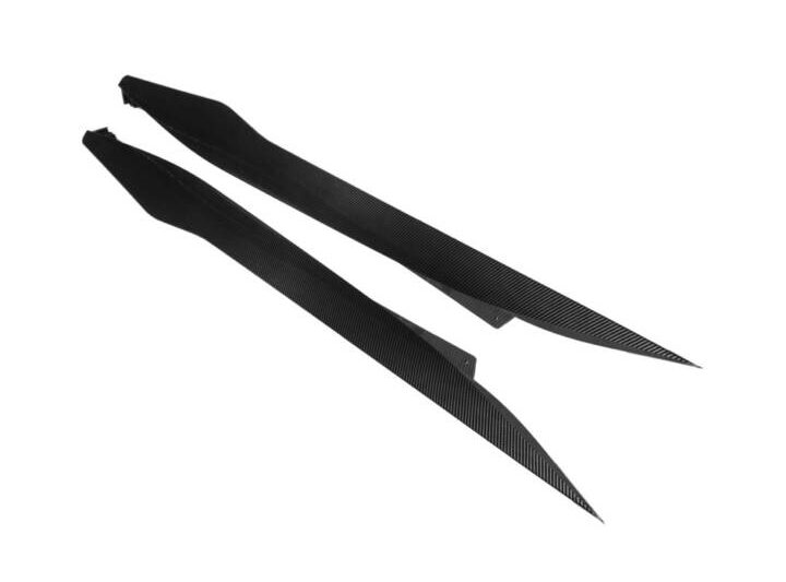 EOS 2020-2024 Chevrolet Corvette C8 Stingray Hydro-Dipped Carbon Fiber Side Skirt Rocker Panels