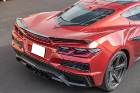 EOS 2023-2024 Chevrolet Corvette C8 Z06 Visible Rear Ducktail Spoiler - Image 4