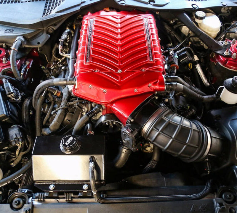 UPR Products 2018-2022 Ford Mustang GT Single Valve Whipple / VMP ODIN Oil Catch Can with CSS Plug N Play