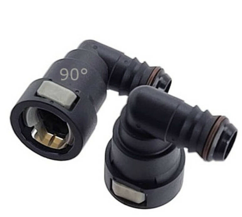 UPR Products Plug N Play PCV Snap Fitting 90* Angle for Oil Catch Can 3/8 1/2 5/8