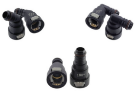 UPR Products Plug N Play PVC Snap Fitting Straight for Oil Catch Can 3/8 1/2 5/8 - Image 2
