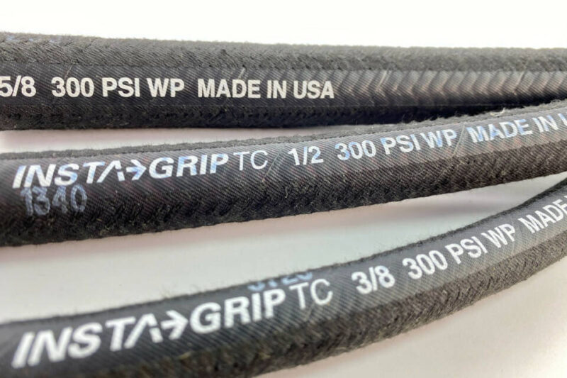 UPR Products Continental Insta-Grip TC 5/8 Oil Resistant Braided Hose 300 PSI