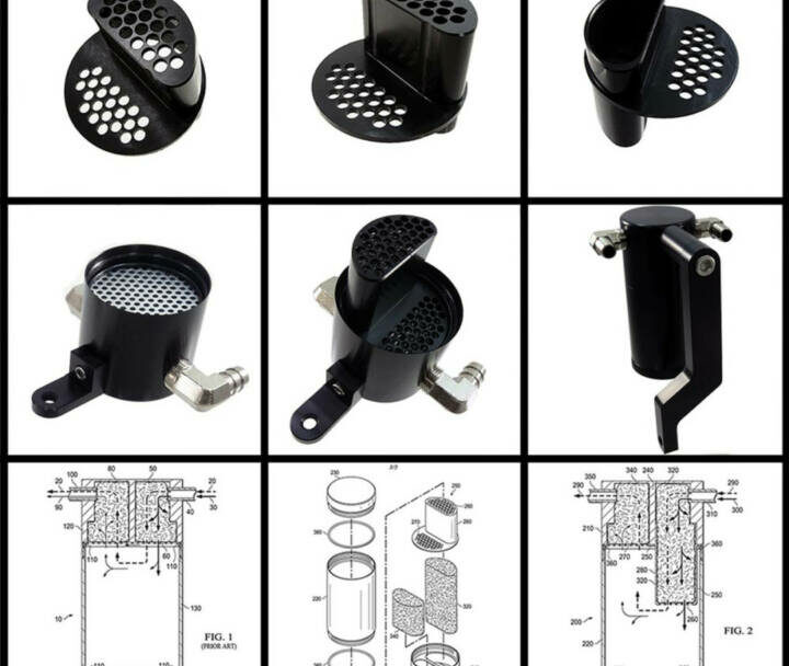 UPR Products UPR Billet Oil Catch Can Diffuser