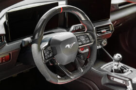 FFP 2024 Ford Mustang Carbon Fiber Steering Wheel - Grand Touring Edition