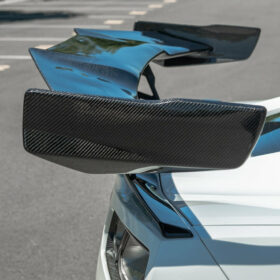 Extreme Online Store EOS Corvette C7 Carbon Fiber ZR1 ZRK Conversion Rear Spoiler High Wing Winglet for C7 Corvette