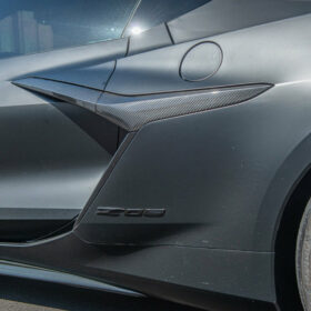EOS 2023-2024 Chevrolet Corvette C8 Z06 Carbon Fiber Door Scoop - Image 1