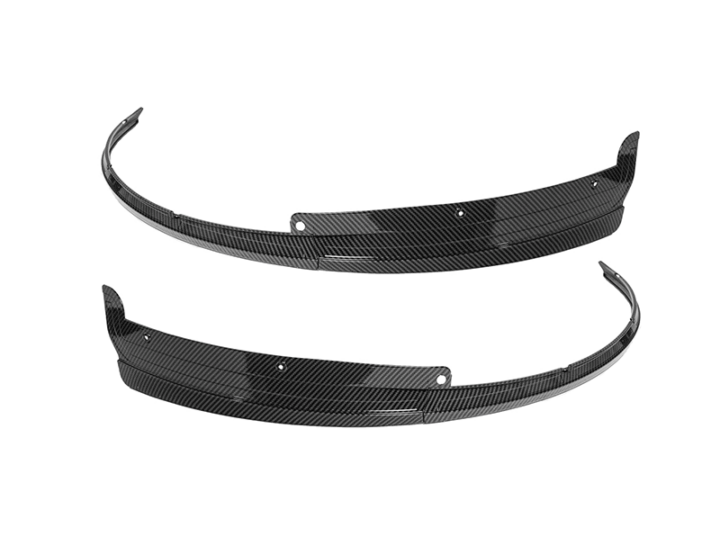 EOS 2014-2019 Chevrolet Corvette C7 Base Model Matte Black Rear Quarter Extension Mud Flap Pair