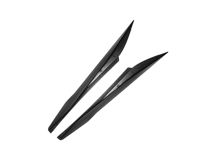 EOS 2020-2024 Chevrolet Corvette C8 Z06 Style Matte Black Side Skirt Rocker Panels