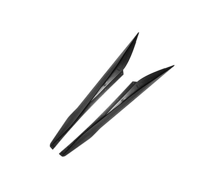 EOS 2020-2024 Chevrolet Corvette C8 Z06 Style Matte Black Side Skirt Rocker Panels