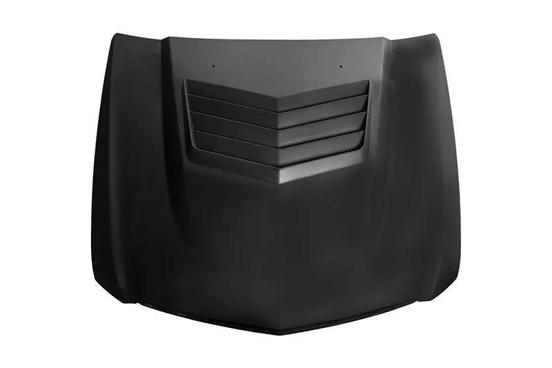 EOS 2009-2015 Cadillac Gen.2 CTS-V | Fiber Glass-Matte Black D3 Style Vented Hood