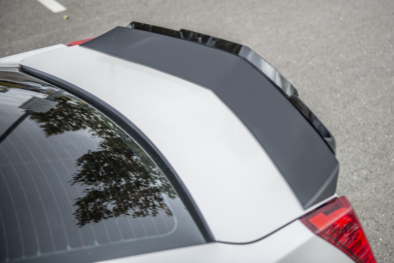 EOS 2009-2015 Cadillac Gen.2 CTS-V Sedan Primer Black Wickerbill Rear Trunk Spoiler - Image 3