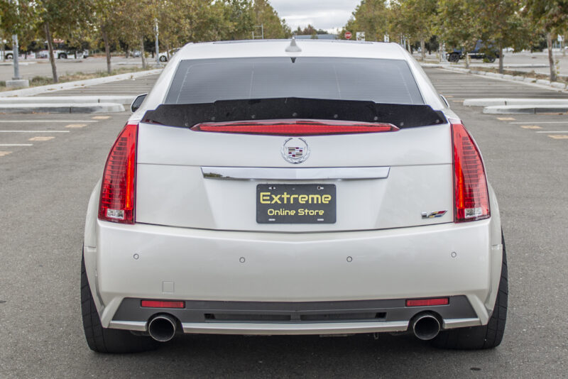EOS 2009-2015 Cadillac Gen.2 CTS-V Sedan Primer Black Wickerbill Rear Trunk Spoiler - Image 4