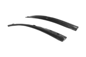 EOS 2016-2019 Cadillac Gen.3 CTS-V Carbon Fiber Front Splitter Side Wheel Archs - Image 4