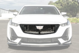 EOS 2020-2024 Cadillac CT5 Models | CT5-V Glossy Black Blackwing Style Front Bumper Grille Cover - Image 1