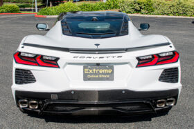 EOS 2020-2024 Chevrolet Corvette C8 Air Design Low Profile Style Rear Trunk Lid Wing Spoiler Matte Black - Image 3