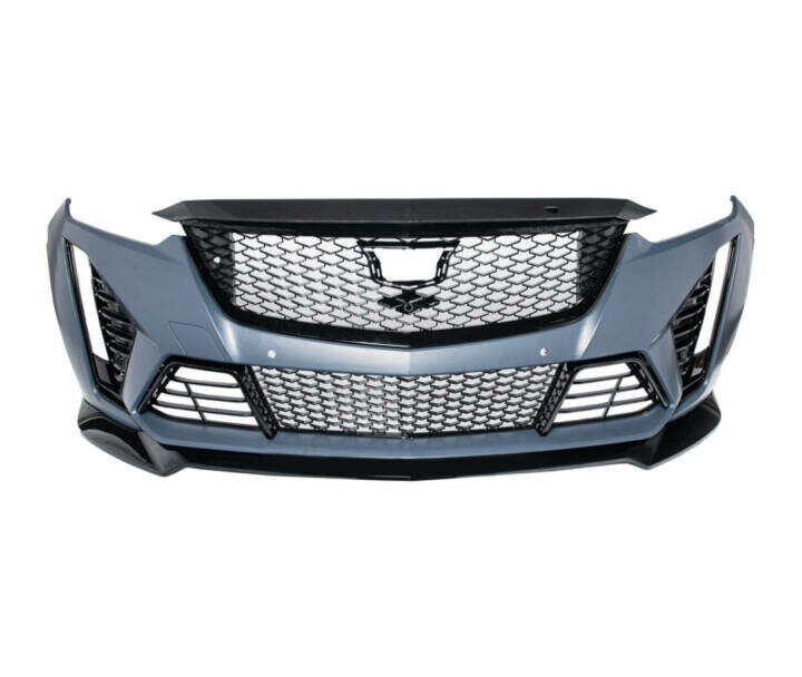 EOS 2020-2024 Cadillac CT5 Models | CT5-V Full Blackwing Conversion Front Bumper (With Grille)