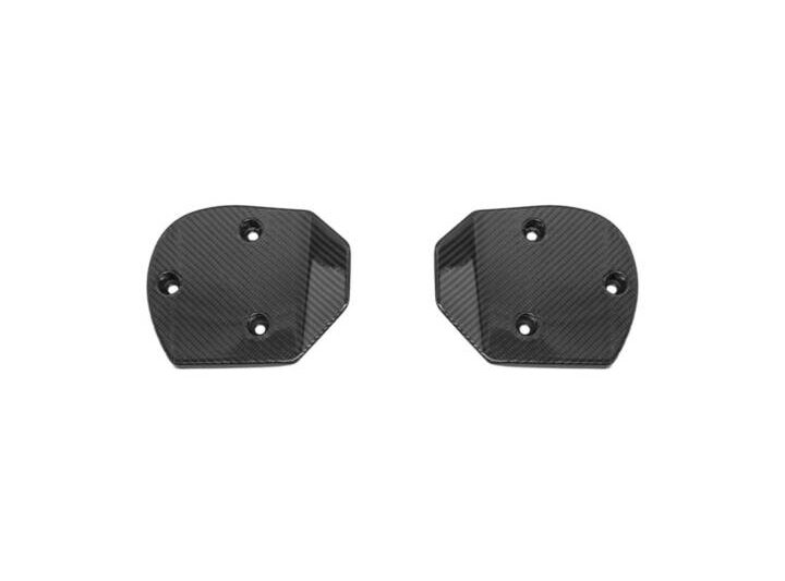 EOS 2020-2024 Chevrolet Corvette C8 Carbon Fiber Rear Engine Bay Struct Covers (With No Magnetic Ride)