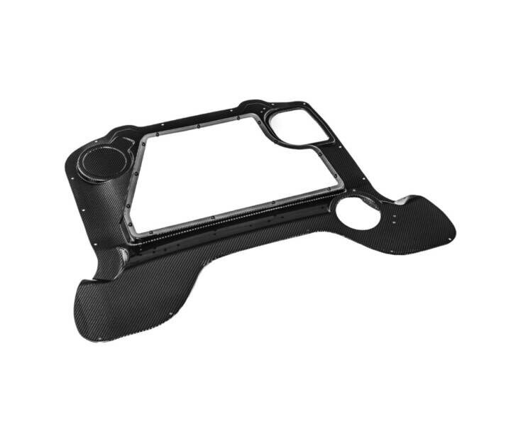 EOS 2020-2024 Chevrolet Corvette C8 Convertible Carbon Fiber Clear Window Engine Bay Panel Cover