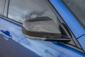 EOS 2016-2019 Cadillac ATS / ATS-V Sedan Models | Carbon Fiber Side Mirror Covers - Image 1