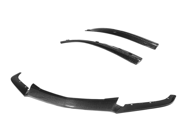 EOS 2016-2019 Cadillac Gen.3 CTS-V Carbon Fiber Front Lip Splitter With Side Wheel Archs