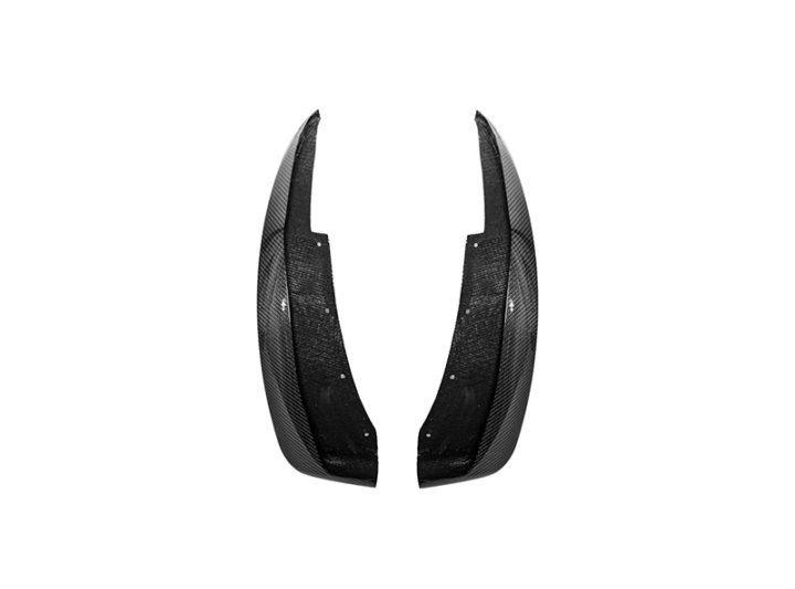 EOS 2005-2013 Chevrolet Corvette C6 Base Carbon Fiber Front Splash Guards Mud Flaps