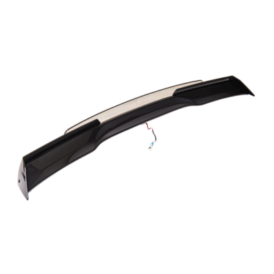 EOS 2005-2013 Chevrolet Corvette C6 C6.5 Style Carbon Flash Metallic Rear Trunk Lid Spoiler With Smoke Tinted WickerBill