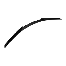 EOS 2020-2024 Chevrolet Corvette C8 Air Design Low Profile Style Rear Trunk Lid Wing Spoiler Matte Black - Image 1