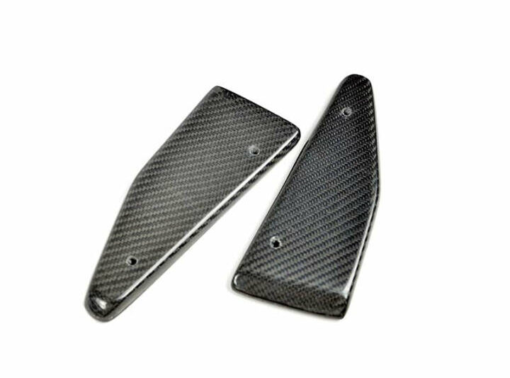 EOS 2014-2019 Chevrolet Corvette C7 Z06 Carbon Fiber Stage 2 Front Side Extensions