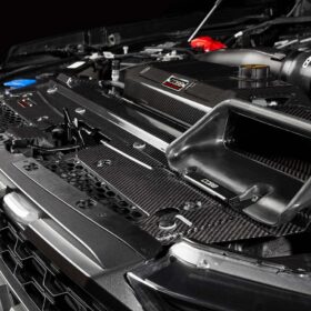 COBB 2021-2024 Ford F-150 EcoBoost Raptor Redline Radiator Shroud - Carbon Fiber — view 10